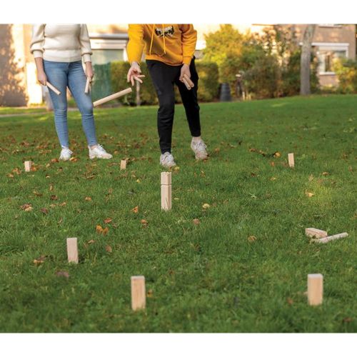 Kubb Wurfspiel aus Holz - Bild 4